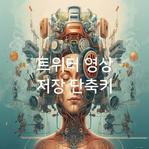 트위터 영상 저장 단축키