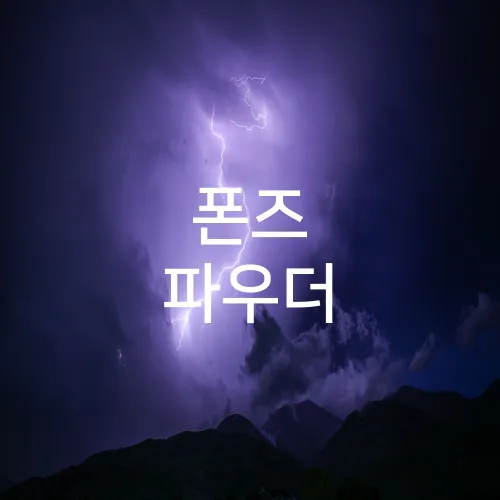 폰즈 파우더