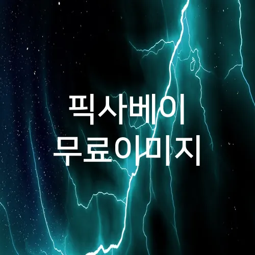 픽사베이 무료이미지